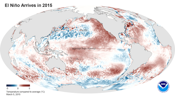 Retour d’« El Niño » Des dégâts en prévision dès l’automne