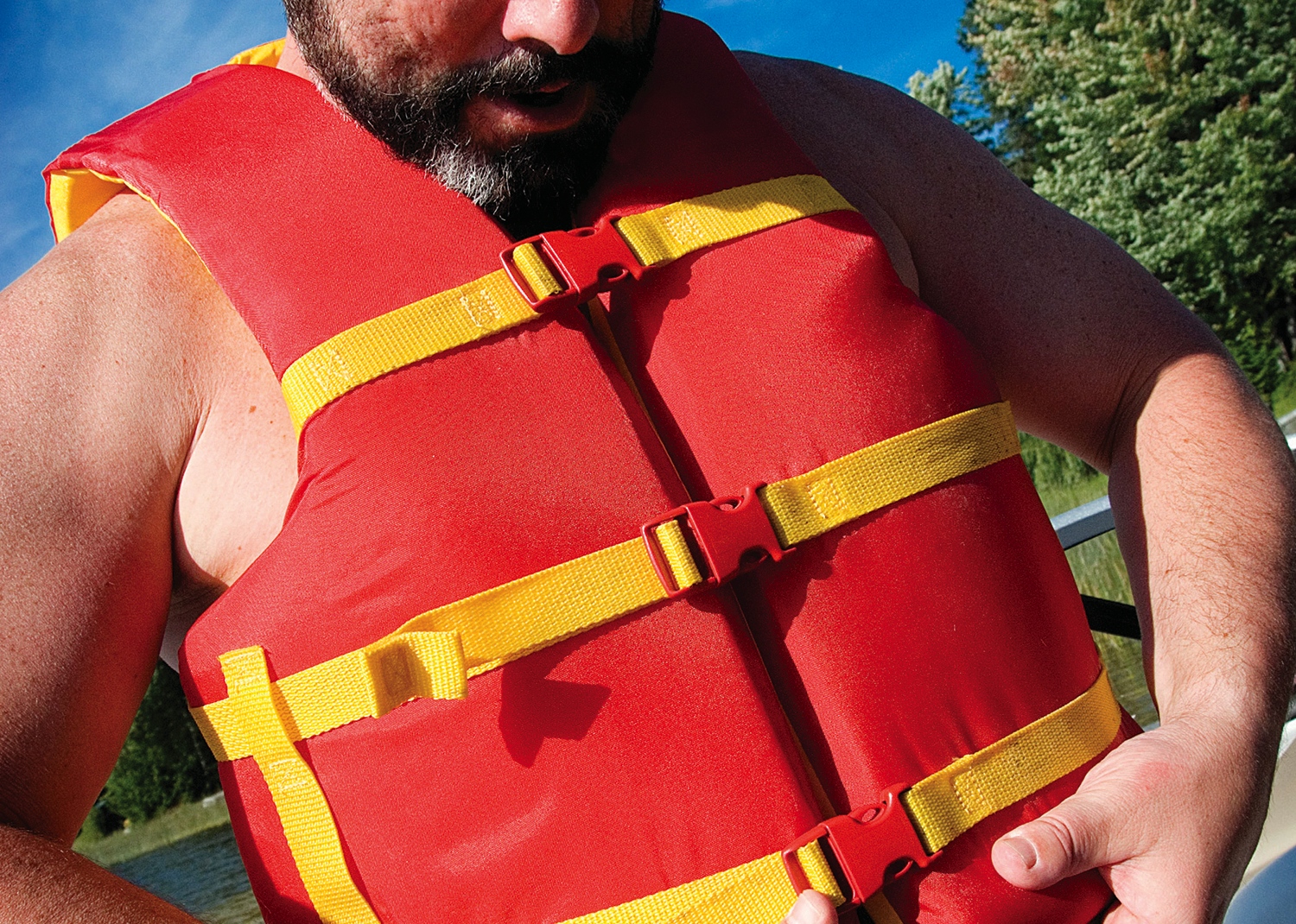 Pour qu’un gilet de sauvetage soit efficace, il faut le porter