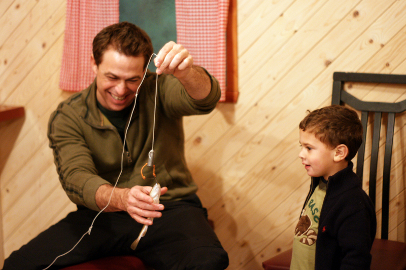 Un village sur la glace