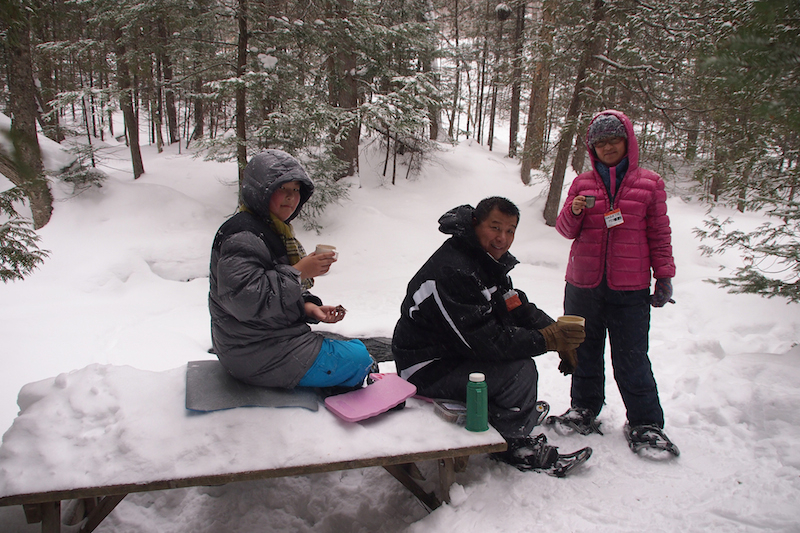 Apprendre à aimer l’hiver… en raquettes!