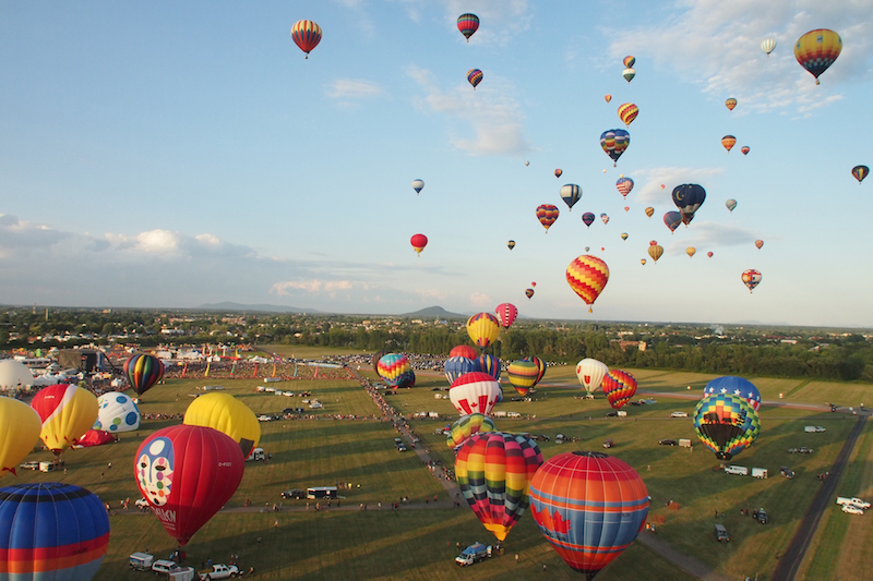La magie d’une envolée