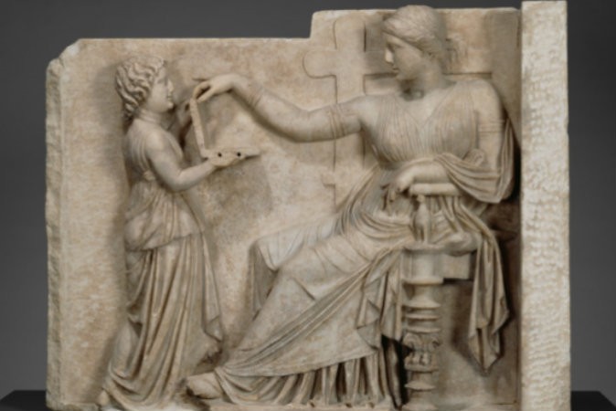 Certains disent que cette sculpture grecque antique représente un ordinateur portable