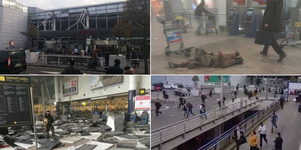 Une série d’explosions frappe Bruxelles