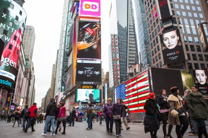 L&rsquo;histoire de Times Square racontée en photos