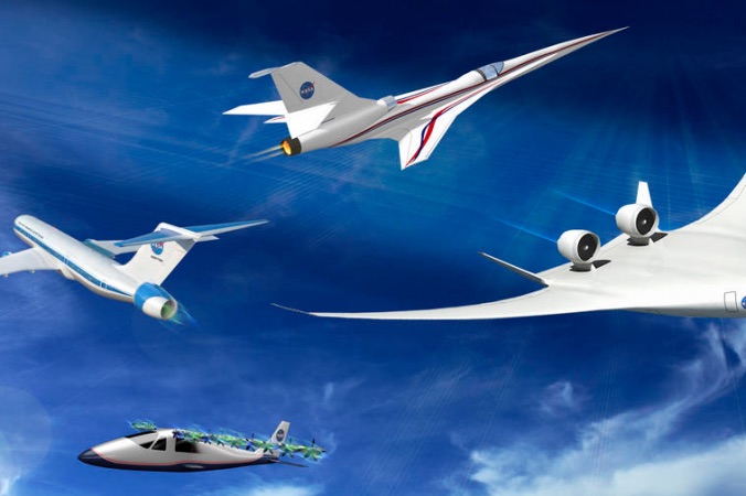 La NASA présente son nouvel avion supersonique X-Plane