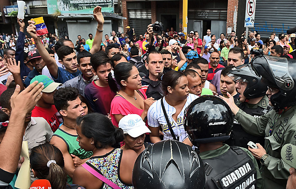 Le Venezuela au bord du chaos