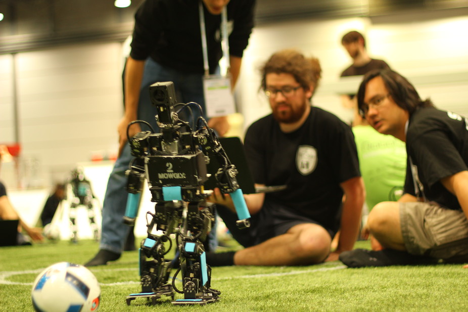 La France championne du monde de foot (de robots)