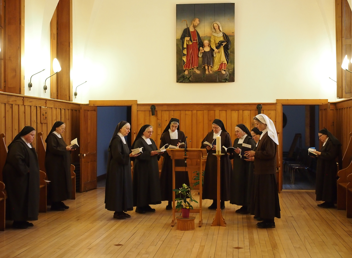 La vie derrière les murs des carmélites