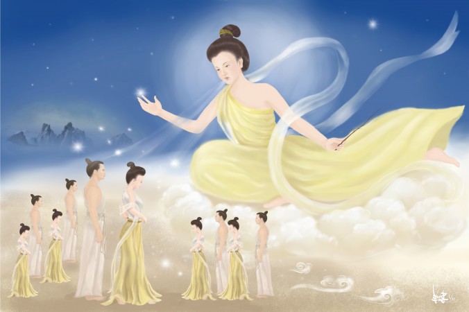 Nu Wa, créatrice de l’humanité