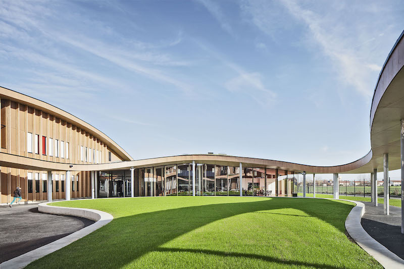 Réalisation d’un collège innovant par le cabinet Daudré-Vignier & associés