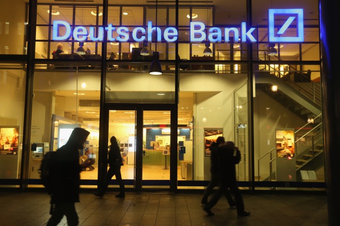 Que se passe-t-il avec la Deutsche Bank ?