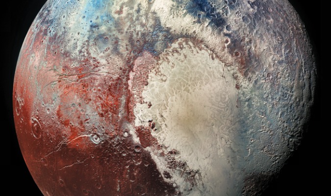 Un océan souterrain au cœur de Pluton pourrait changer son axe de rotation