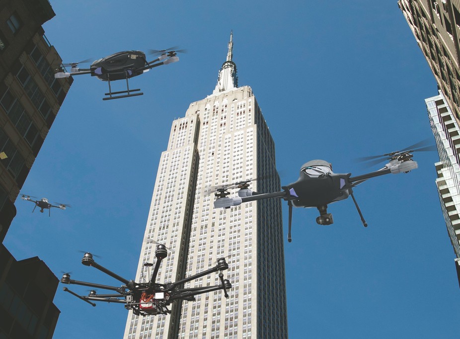 Drones au-dessus d’un nid de coucou