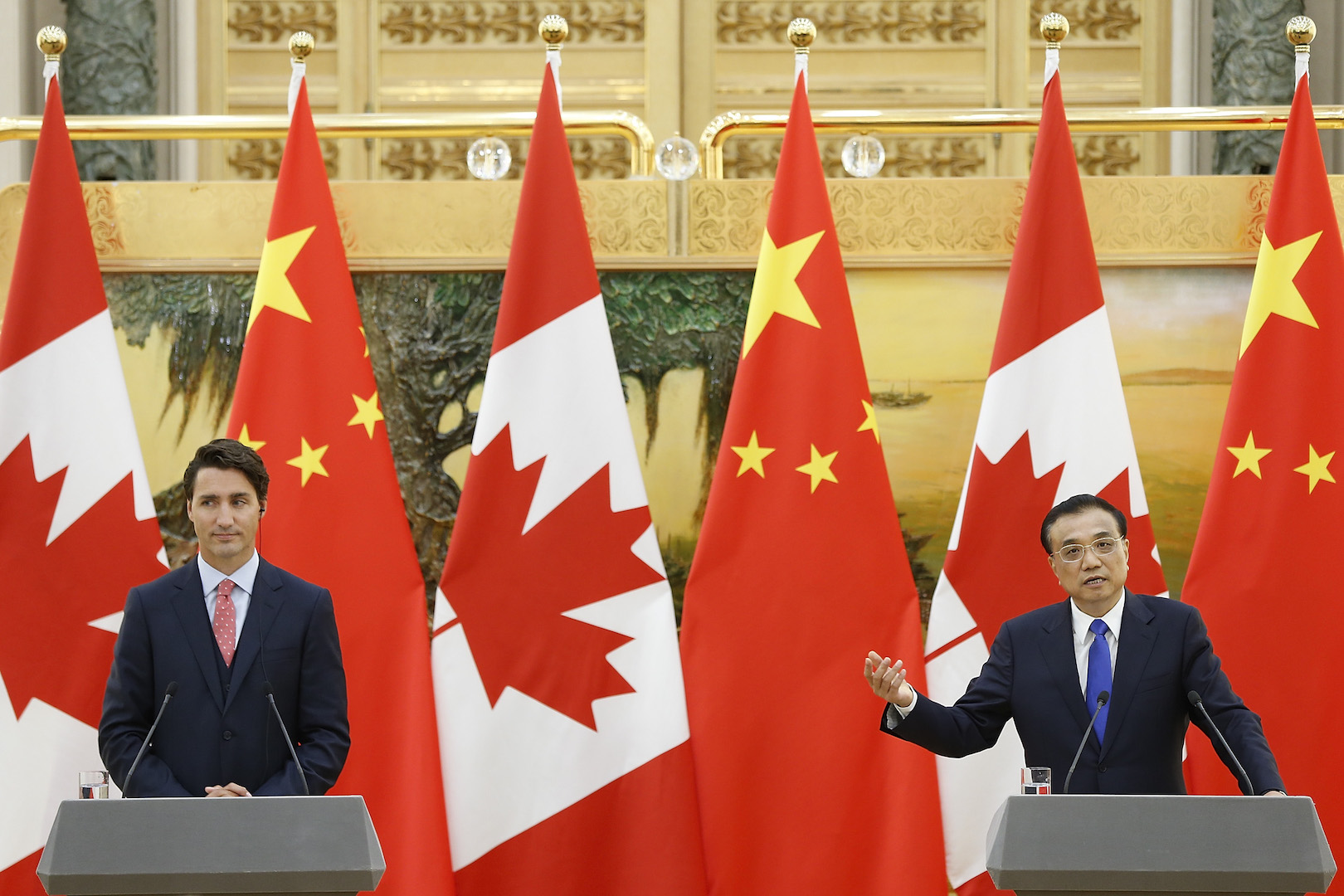 La plupart des Canadiens veulent que le commerce avec la Chine soit lié aux droits de la personne