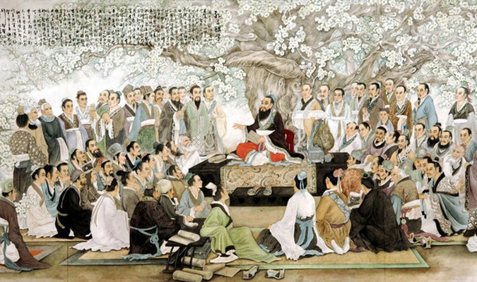 Les disciples de Confucius l&rsquo;interrogent concernant la Bienveillance