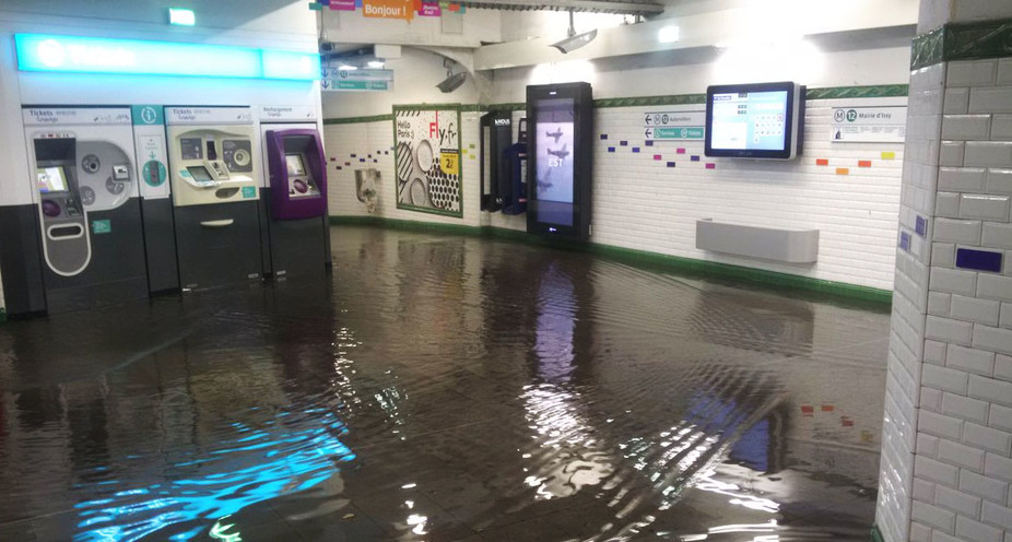 Face aux inondations, la très urbanisée Île-de-France en première ligne