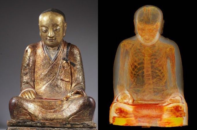 Statue avec une momie à l&rsquo;intérieur disputée devant la justice