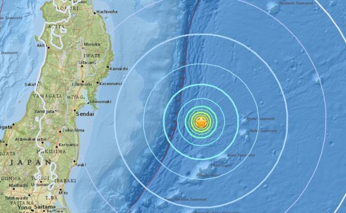 Un tremblement de terre de magnitude 6.1 a touché la côte du Japon, à 300 km de Fukushima