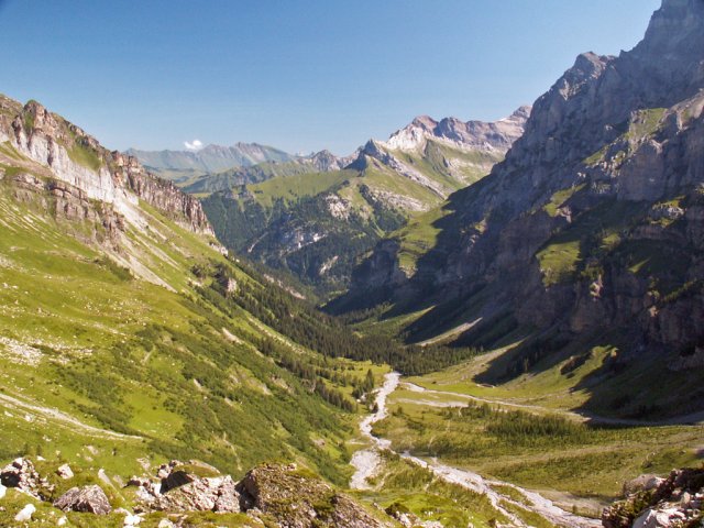 Au cœur du vallon de Nant