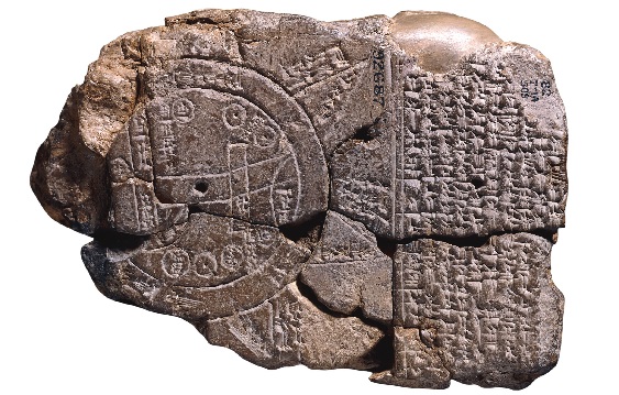 La « Carte des Créateurs » met en lumière la perspective du monde des anciens Babyloniens