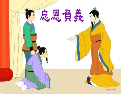 « Mordre la main qui vous nourrit » 忘恩负义