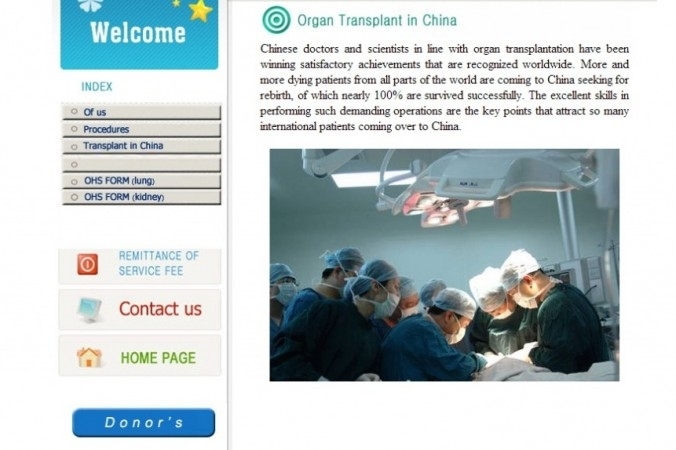 Un site web du tourisme de transplantation disparaît d’Internet