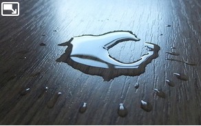 L’eau renversée ne peut plus être ramassée