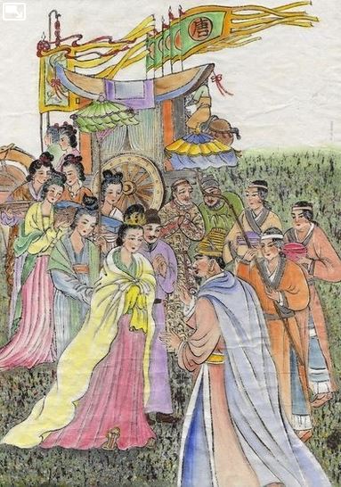 Princesse Wen Cheng, princesse de la Chine des Tang adorée au Tibet
