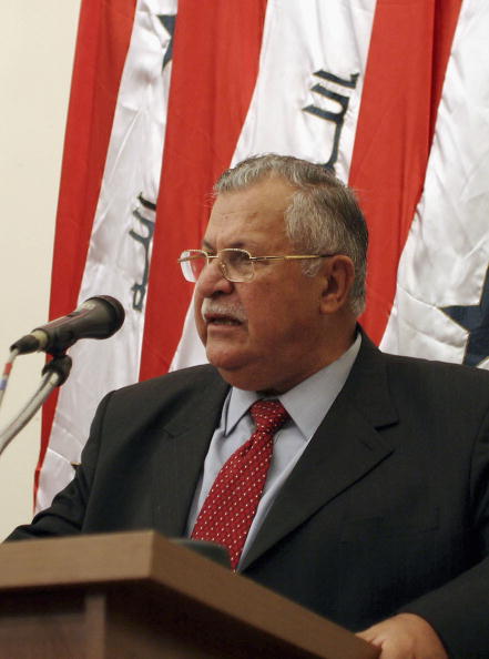 Hommage à l&rsquo;ex-président irakien Talabani