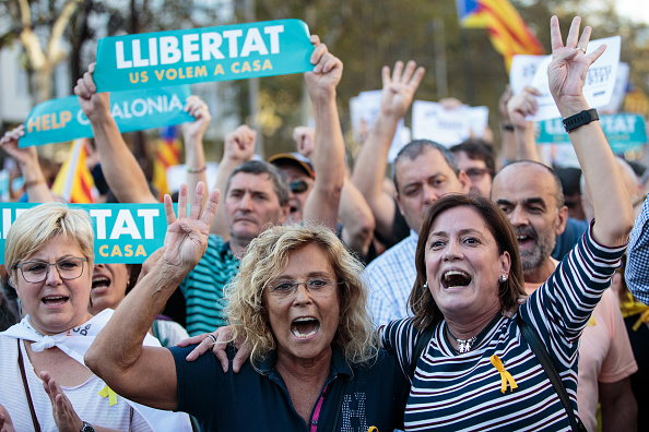 Barcelone : Les Catalans dans la rue réclament l&rsquo;indépendance