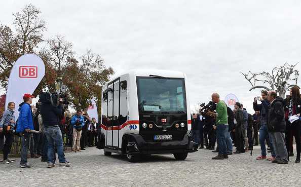 Le premier bus sans chauffeur en Allemagne
