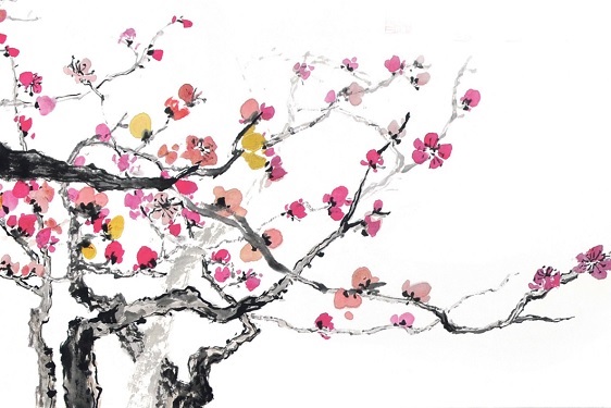 La force vitale de la fleur de prunier et l’esprit du jade
