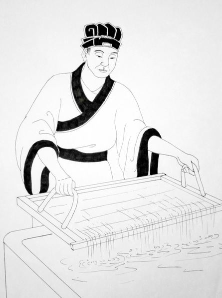 Cai Lun, inventeur de la fabrication du papier