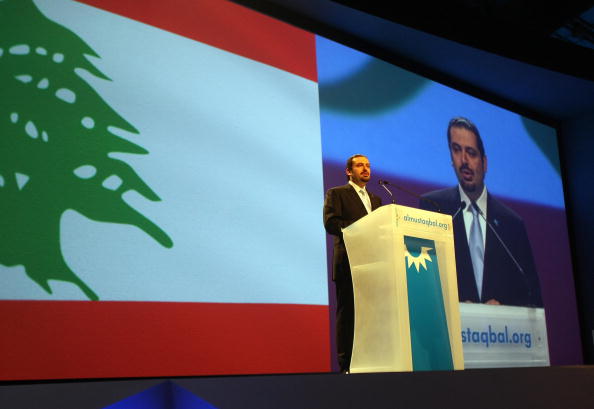 Le Premier ministre libanais Saad Hariri à Abou Dhabi
