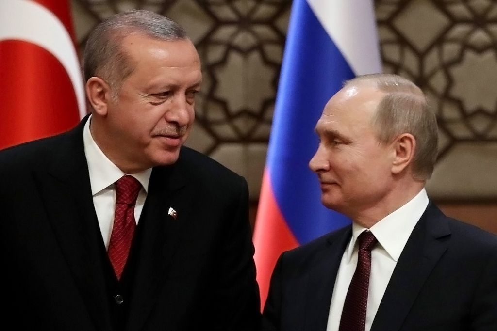 Poutine salue la « grande autorité politique » d&rsquo;Erdogan après sa réélection (Kremlin)