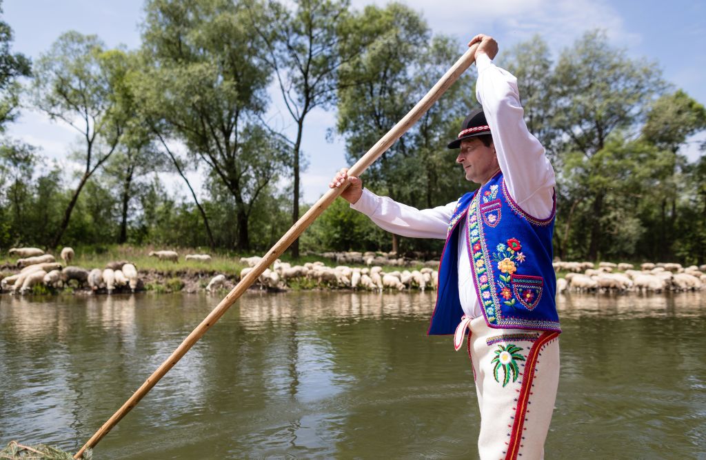 Dans les gorges polonaises du Dunajec, avec les montagnards flotteurs