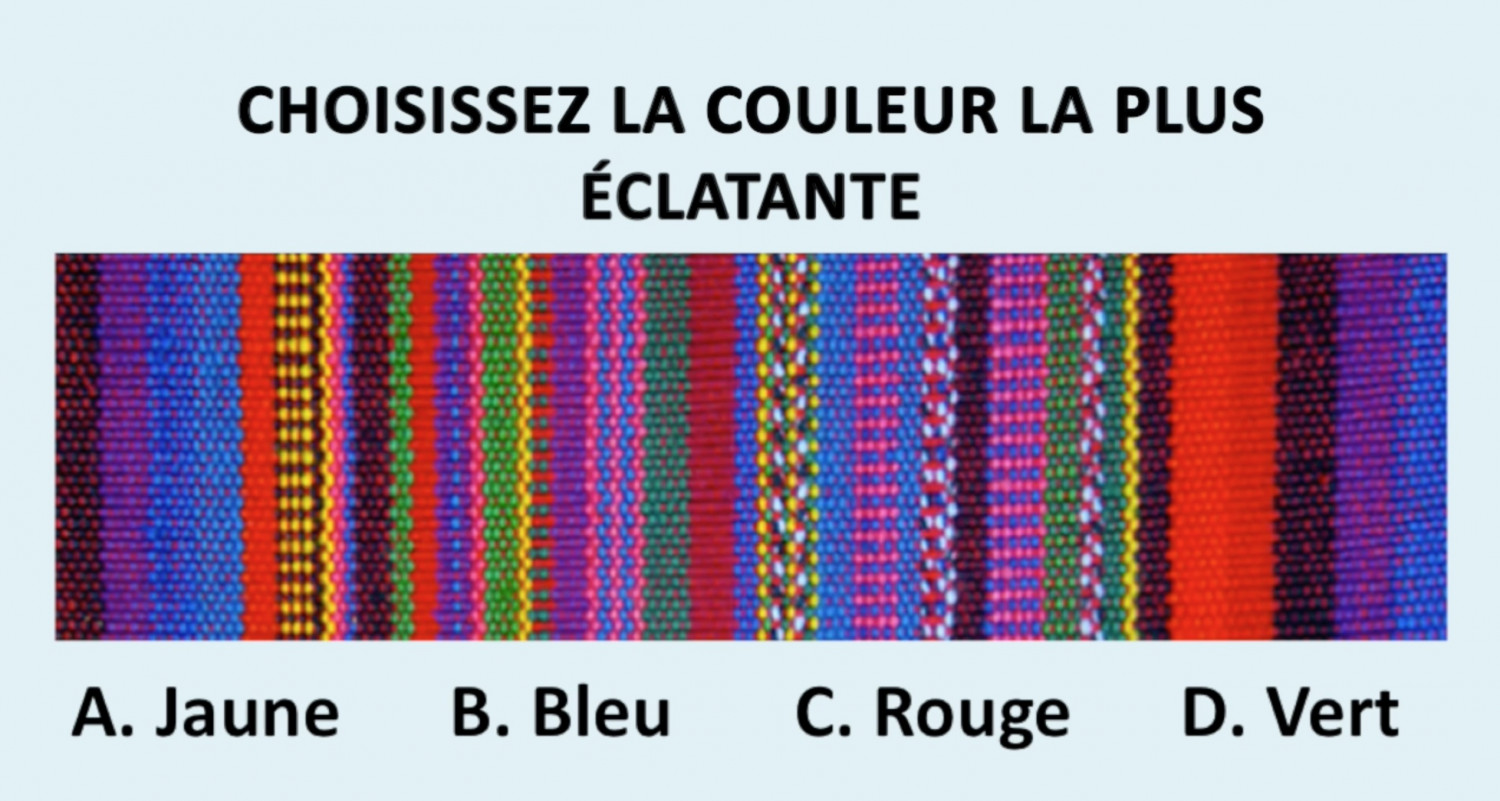 Il ne s’agit pas d’un simple test de couleurs – quand vous l’aurez terminé, vous connaîtrez votre véritable âge mental !