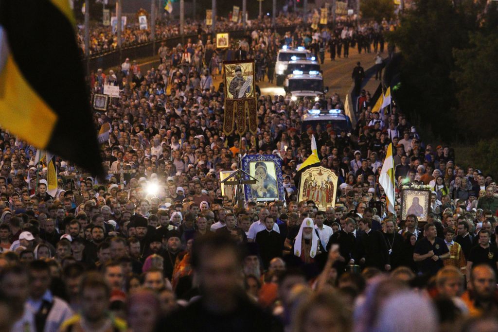 Russie: 100.000 personnes commémorent le centenaire de l&rsquo;assassinat du dernier tsar