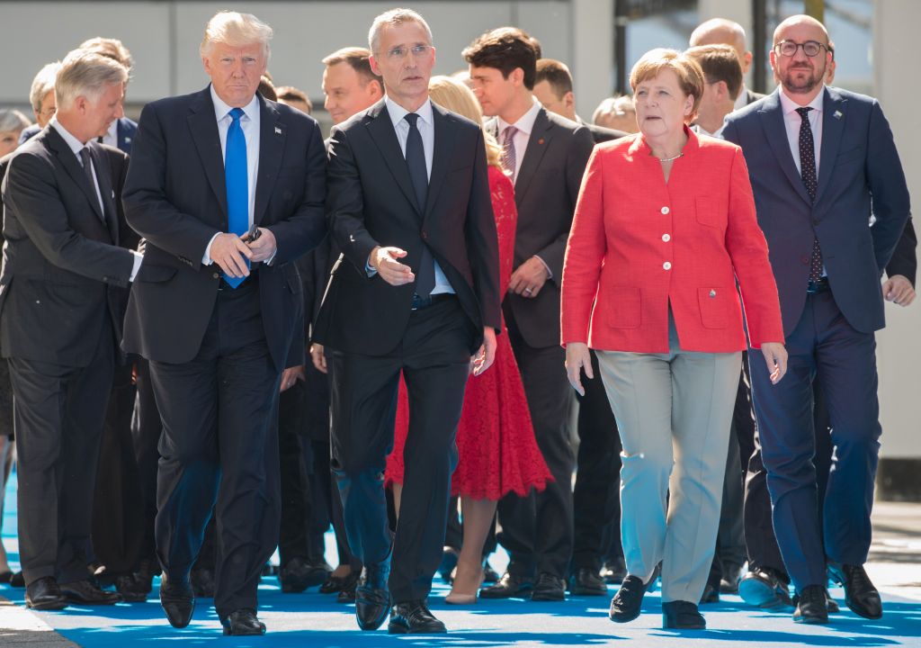 « Fair play » et « esprit d&rsquo;équipe »: la Coupe du monde s&rsquo;invite au sommet de l&rsquo;Otan