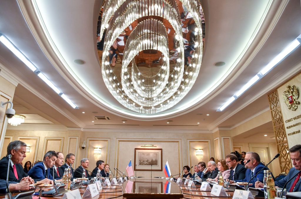 Des sénateurs américains à Moscou avant le sommet Trump-Poutine