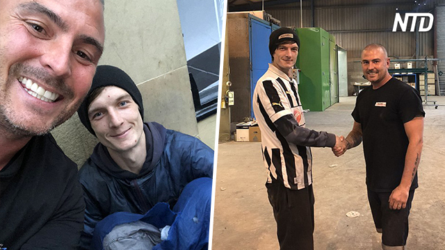 Un jeune homme mendiant dans la rue obtient un emploi d&rsquo;un étranger au lieu d&rsquo;une pièce de monnaie