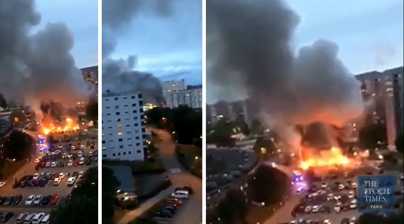 Suède : une centaine de voitures incendiées de manière coordonnée par des groupes de jeunes masqués