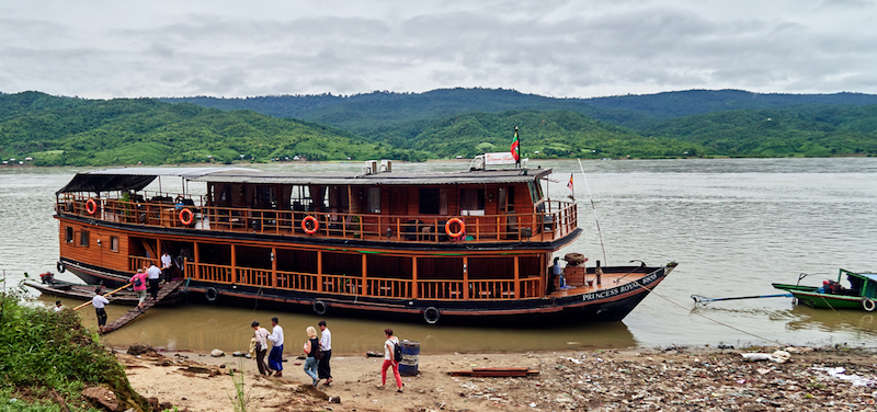 8 jours de croisière nonchalante sur l’Ayeyarwaddy, au Myanmar