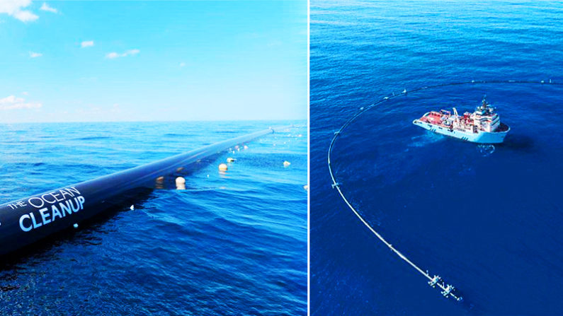 Nouvelle invention pour nettoyer l&rsquo;océan Pacifique des ordures