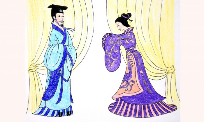 Le roi Zhuang devint puissant grâce à une dame de noble caractère