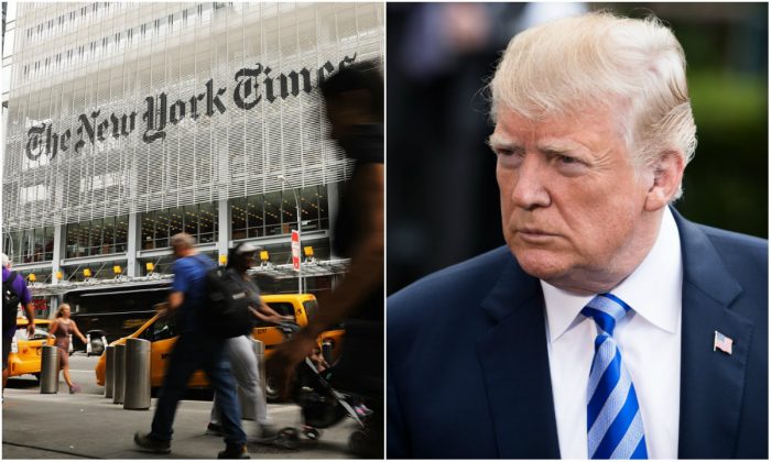 Trump dénonce une fake news du New York Times au sujet de ses soi-disant appareils portables
