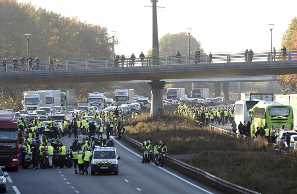 « Gilets jaunes »: 244 000 manifestants ont participé selon les chiffres du ministère de l’intérieur