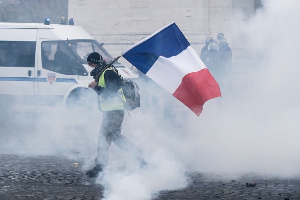 « Gilets jaunes » :  « Je n’ai jamais appelé à quelque violence que ce soit » dit Marine Le Pen