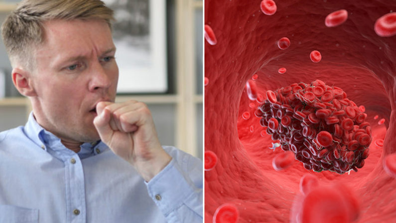 Vous toussez, mais vous n&rsquo;avez pas de rhume? Ces 8 signes avertisseurs de caillots de sang pourraient vous sauver la vie