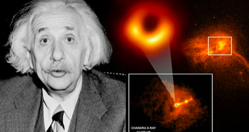 Image historique d&rsquo;un trou noir dont on dit qu&rsquo;il prouve la théorie de la relativité d&rsquo;Einstein